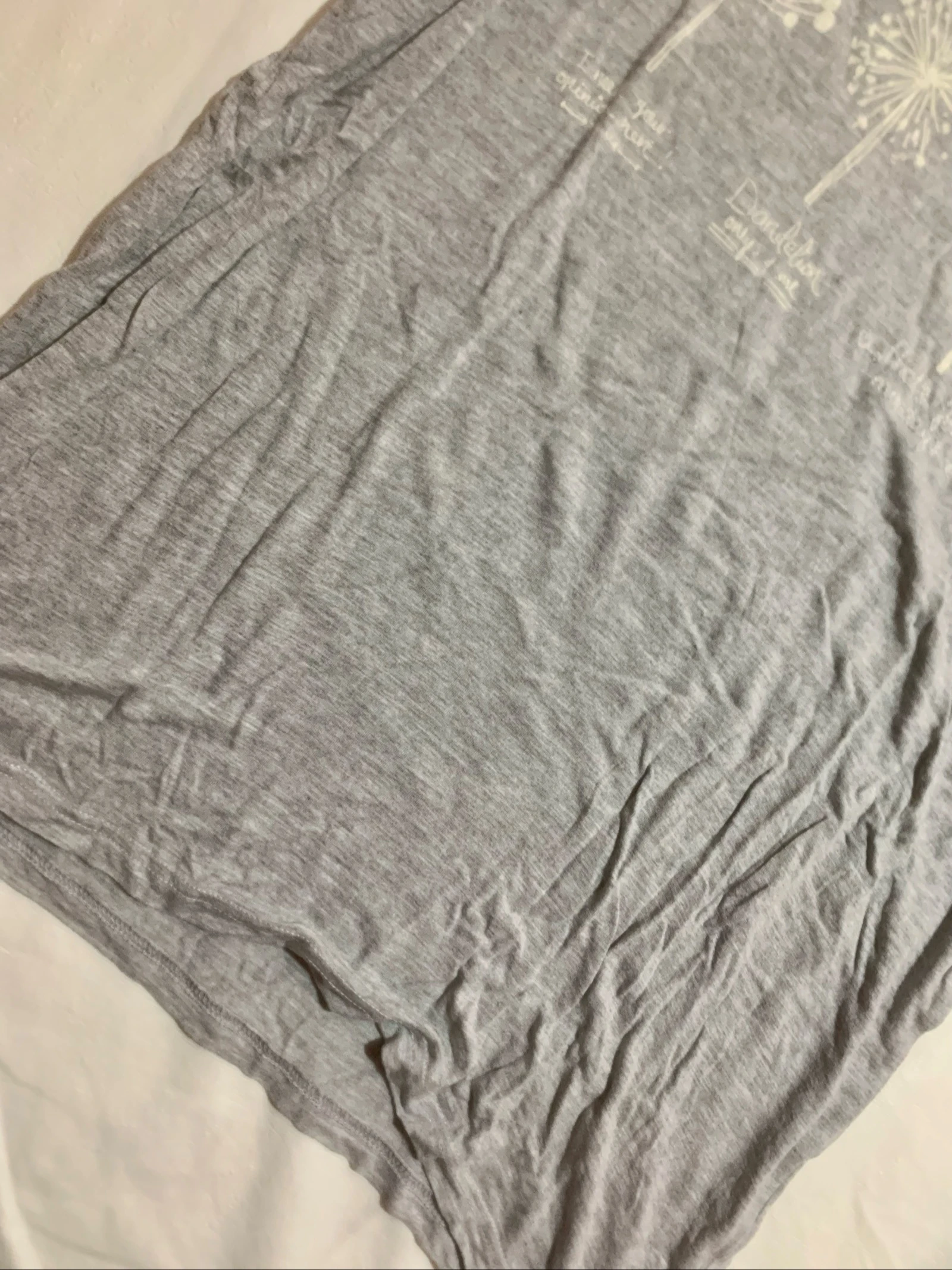 Camiseta Gris Vintage Estampada Talla S – photo 3
